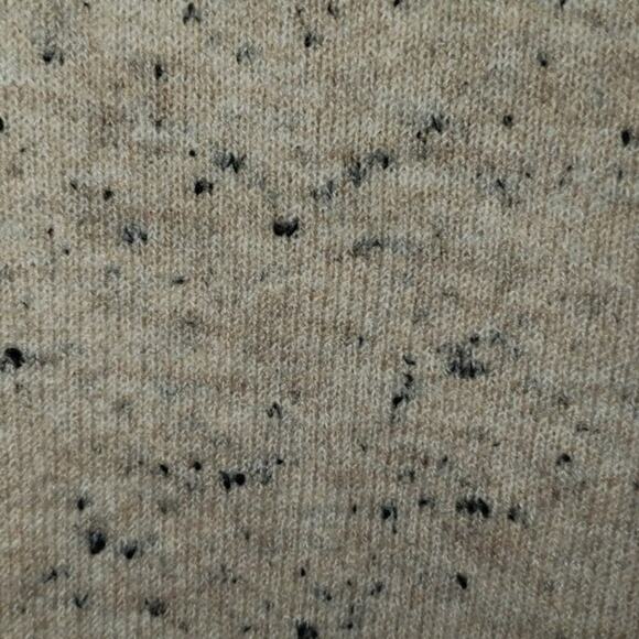 Francesca's Studio 19 Sweater Dress Mini Mockneck Knit Heathered Oat Small S - Picture 4 of 7